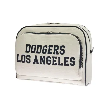 MLB Los Angeles Dodgers Polyester Backpack Regular Unisex Hemp Cream