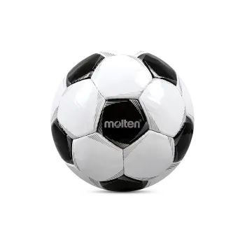 Molten Size 3 Soccer PVC Hand Stitched Soccer Ball Kids' Black White