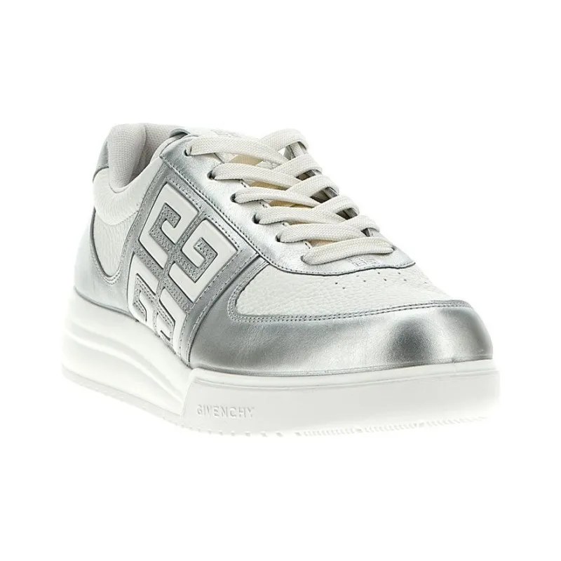 Givenchy 4G-embellished Leather Sneakers-2