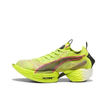 PUMA Men's Fast R Nitro Elite 2 'Lime Pow Poison Pink'
