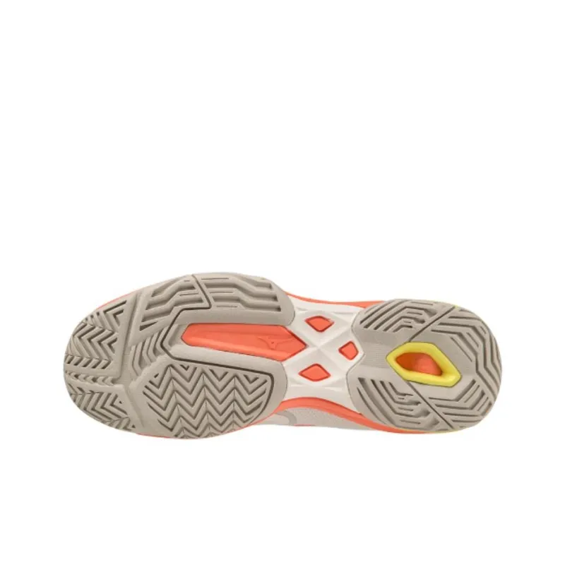 Mizuno Women's Wave Exceed Light 2 AC 'Snow White Fusion Coral'-4