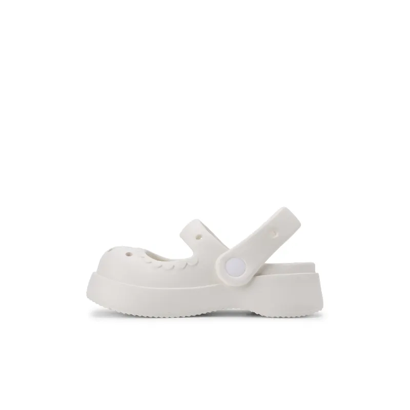 XMISTUO Mary Jane Closed Toe Anti-Collision Sandal Clogs Kids-4