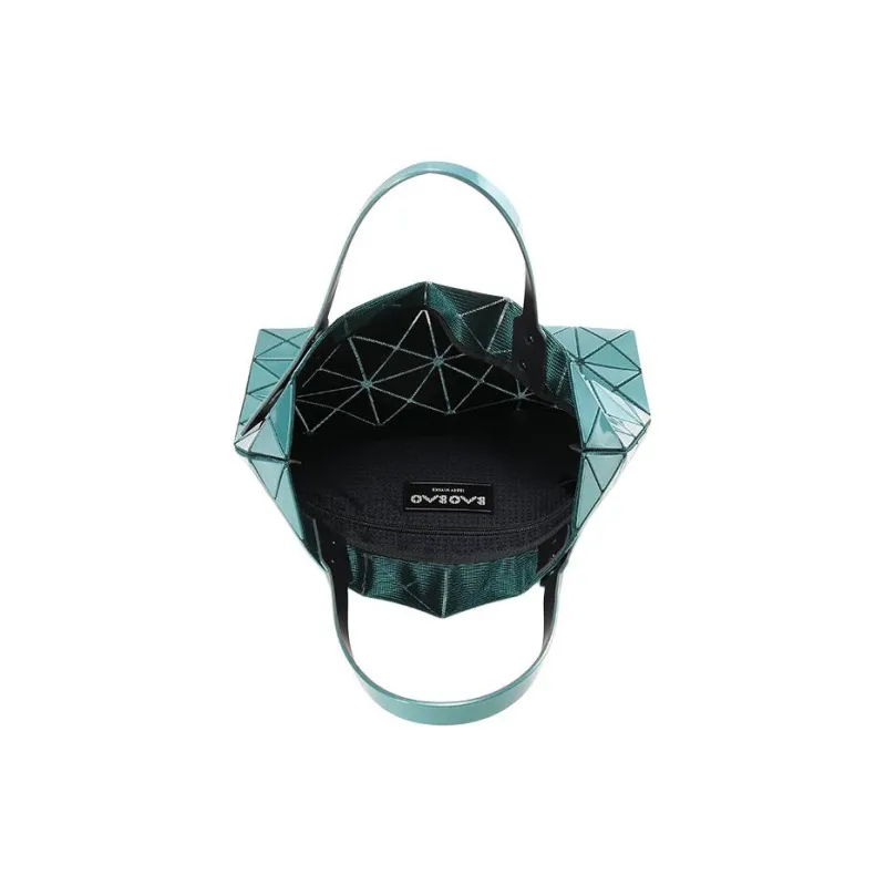 ISSEY MIYAKE Vinyl Chloride Resin Tote Bag, Shopping Bag, Laptop Bag, One Shoulder Handbag Tubas Women's Green-4