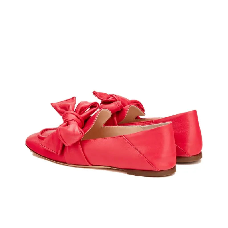 AGL Loafers Women's Red-3