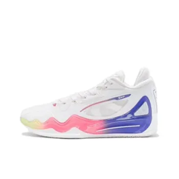 XTEP High Top Basketball Shoes Men's Sail White
