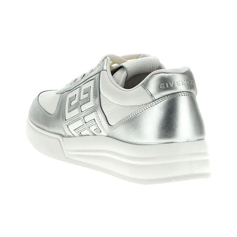 Givenchy 4G-embellished Leather Sneakers-3