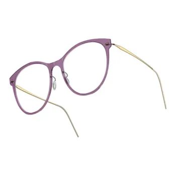 LINDBERG Pure Titanium Irregular Shape Eyeglass Frames Women's