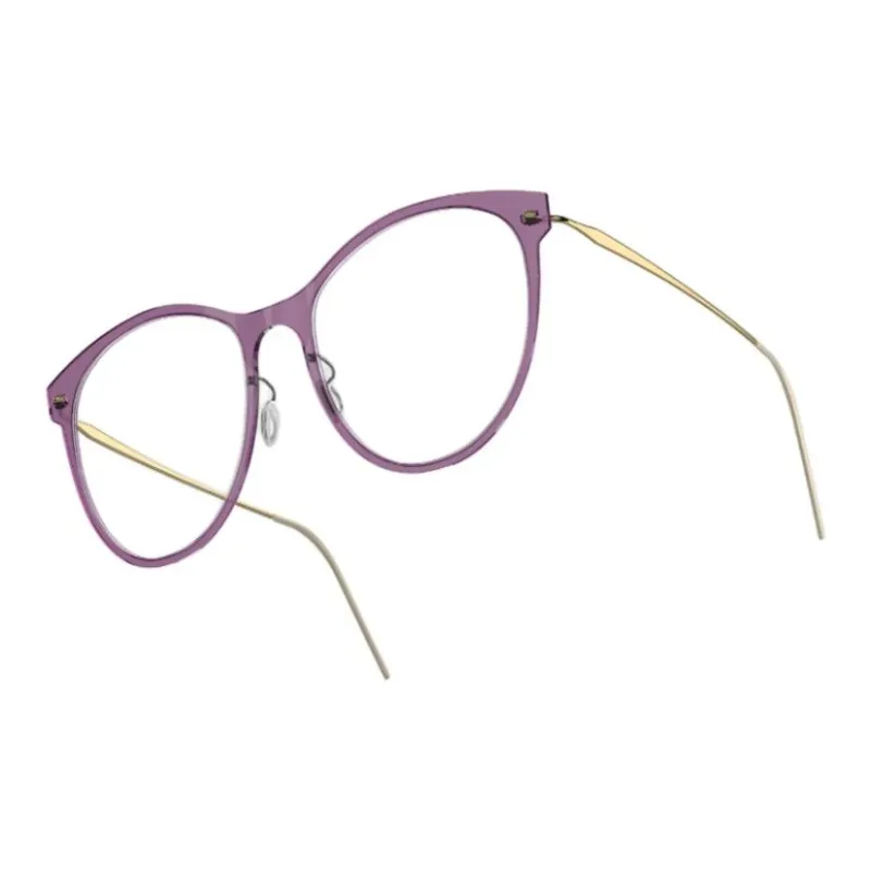 LINDBERG Pure Titanium Irregular Shape Eyeglass Frames Women's-0