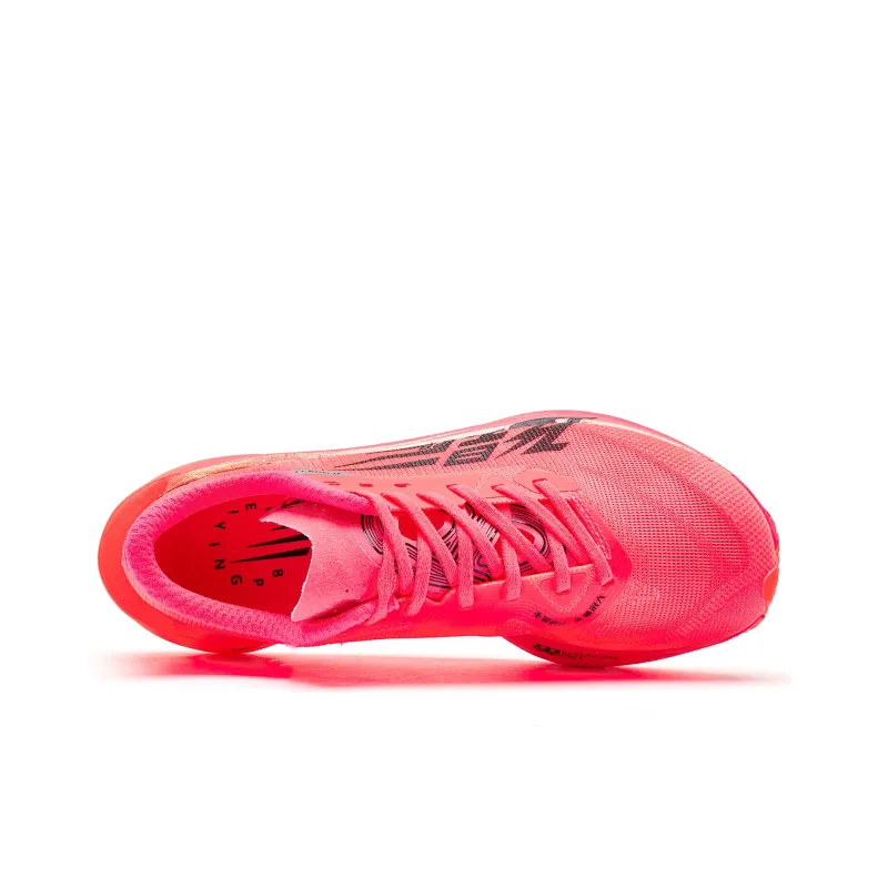 QIAODAN Flying Shadow PB4.0 Cushioning Anti-Slip And Wear-Resistant Low-Top Marathon Running Shoes Women's Pink Black-3