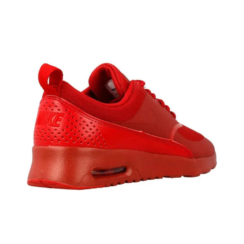 Nike Air Max Thea Wear-Resistant Low-Top Running Shoes Women's Red-4