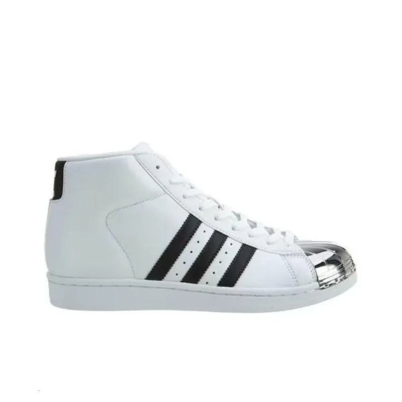 Adidas Promodel Metal Toe White Black Gold Metallic Women's-1