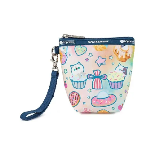 Skechers Coin Purses Blue/Multicolor/Yellow/Pink