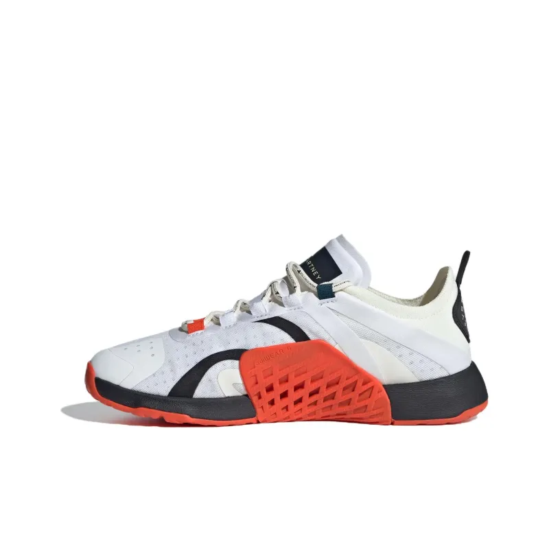 Adidas Dropset By Stella Mccartney White Off White Active Orange Women's-0