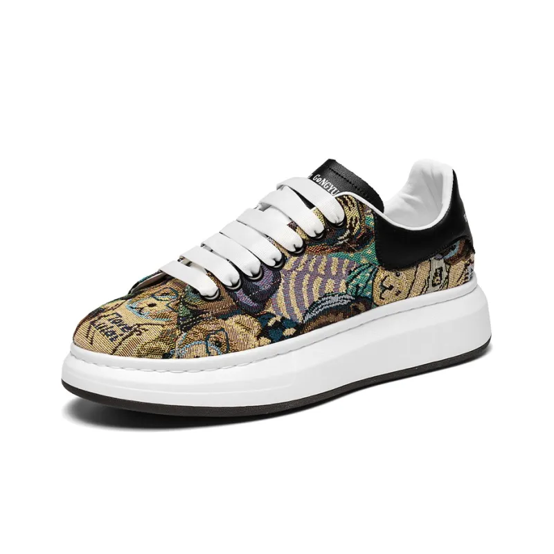 Skate Park Low-Top Skateboard Shoes Men's-1