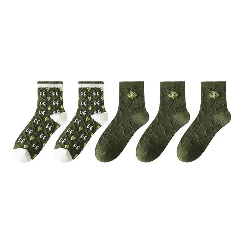 BONAS Mid-Calf Socks Women's Combo Set-12