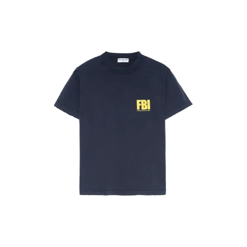 Balenciaga T-Shirts Women's Navy