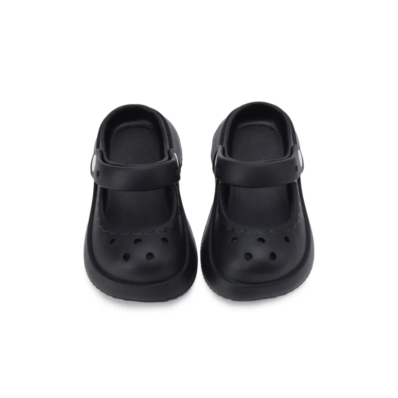 XMISTUO Mary Jane Closed Toe Anti-Collision Sandal Clogs Kids-1