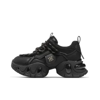 C°BANNER Low Top Chunky Sneakers Women's Black
