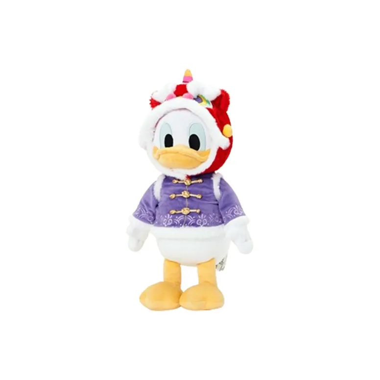 Disney Donald Duck 2024 New Year Mickey And Friends Collection Dolls Plush Doll 31cm High-1