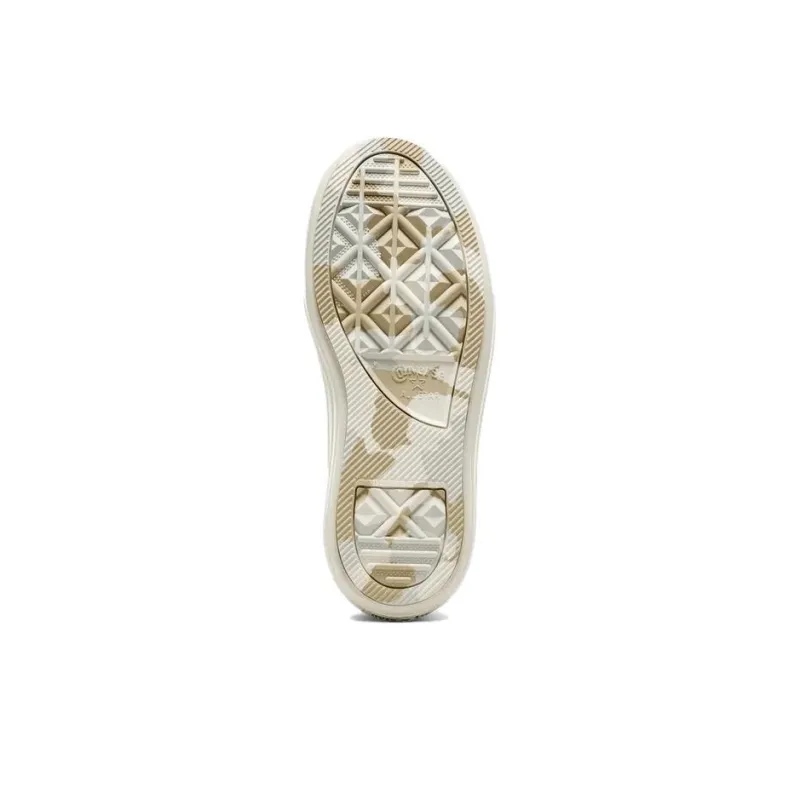 Converse All Star Move Anti Slip And Wear Resistant Coverage High Top Canvas Shoes Women's Beige-4