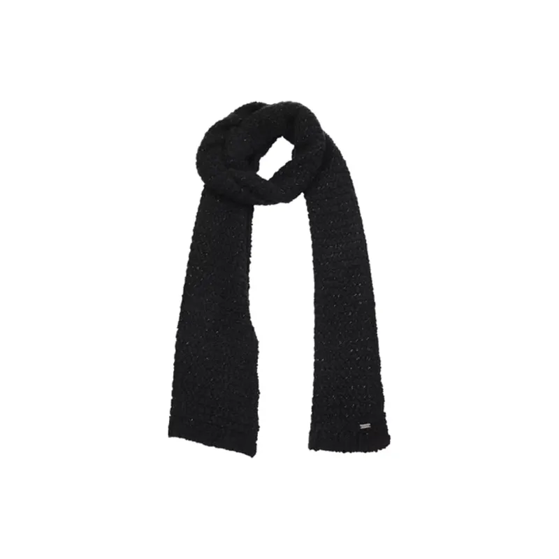 SAINT LAURENT Knit Scarves Women's Black-0
