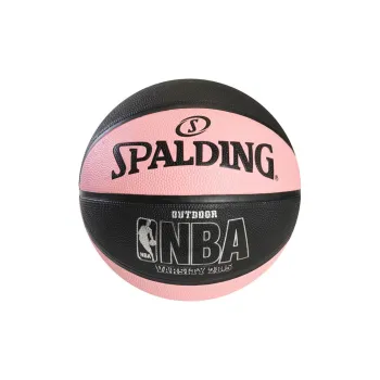 SPALDING Rubber Basketball Pink Black Size 6 Ball Training Women's