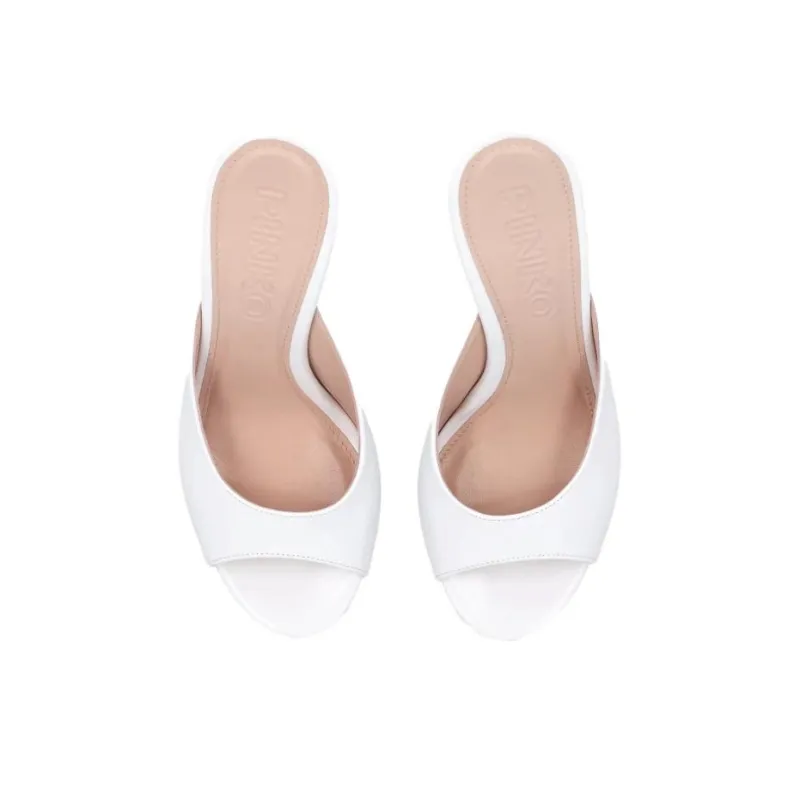 PINKO Janis 90mm Leather Mules-5