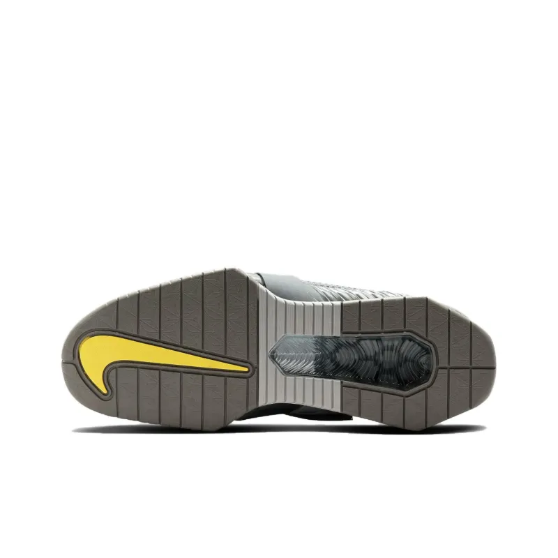 Nike Romaleos 4 Cushioning, Wear Resistant Low Top Training Shoes Unisex Silver Gray-4