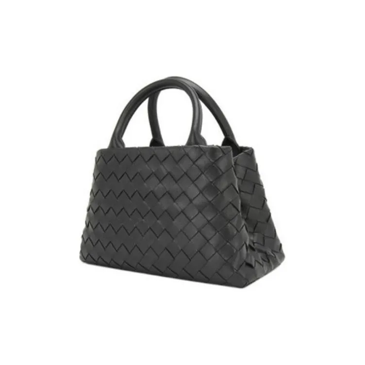 Bottega Veneta Sheepskin Shoulder Bag, Crossbody Bag, Handbag Women's Black-1