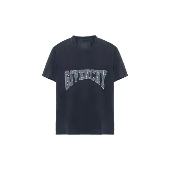 Givenchy Slim Fit Jersey With Patch T Shirt