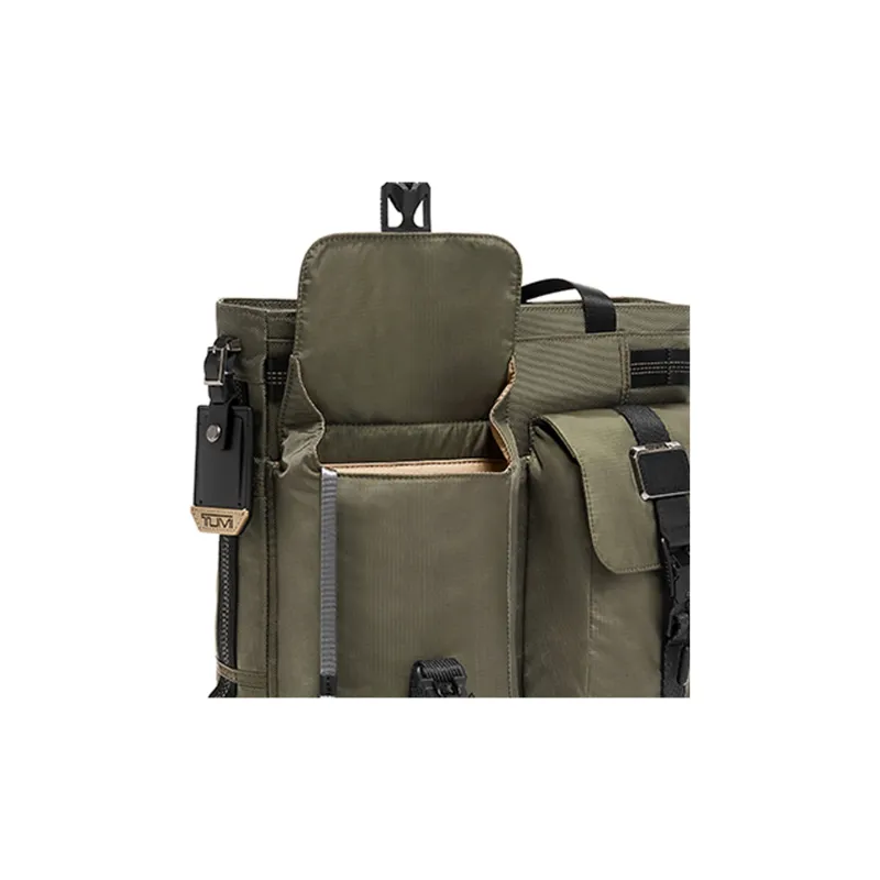 TUMI Alpha Bravo Polyamide Tote Bag Shopping Bag Handbag Regular Men's Green-4