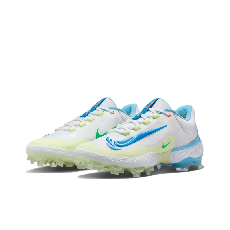 Nike Alpha Huarache Elite 4 Low Mcs 'White Aquarius Blue'-2