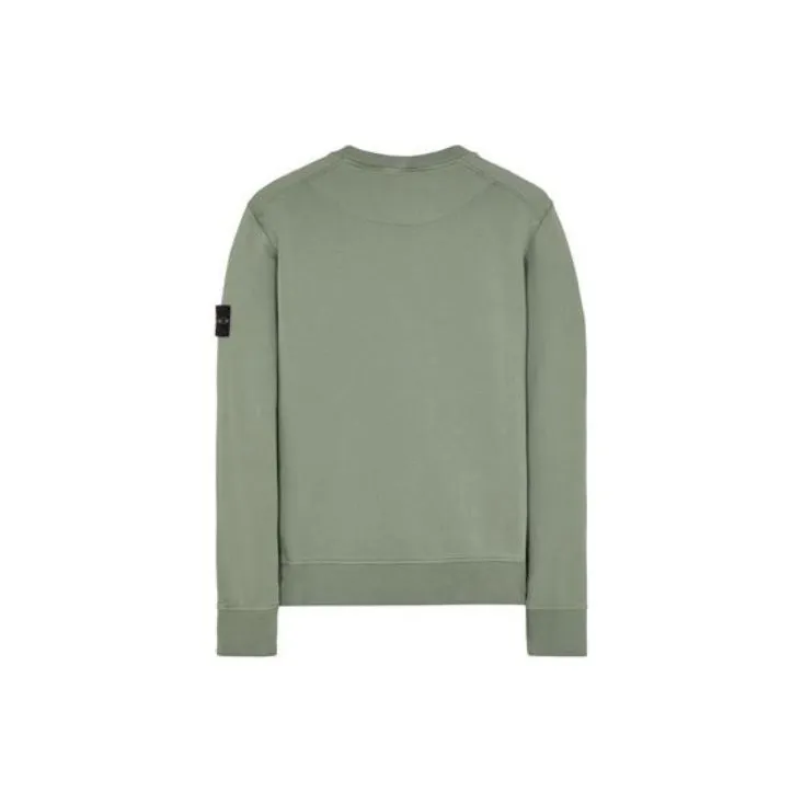 STONE ISLAND Compass Patch Crewneck Sweatshirt-1