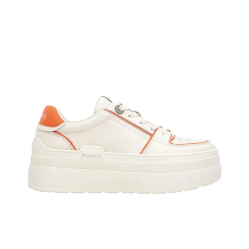 PINKO Greta Two-tone Platform Sneakers-1