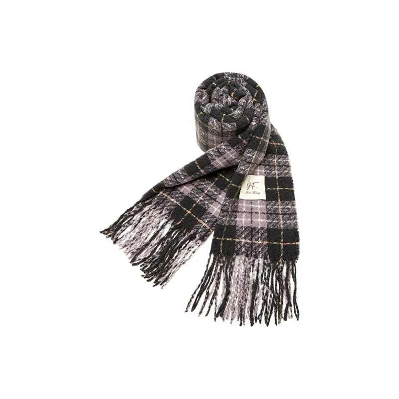 Narandu Knit Scarves Women's Taro Purple/Vintage Green-0