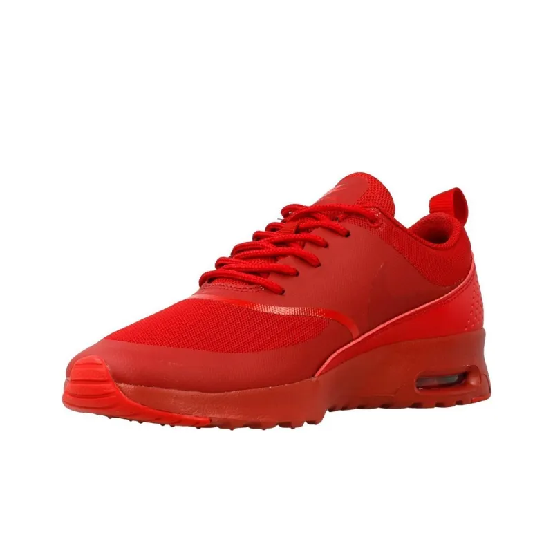 Nike Air Max Thea Wear-Resistant Low-Top Running Shoes Women's Red-2