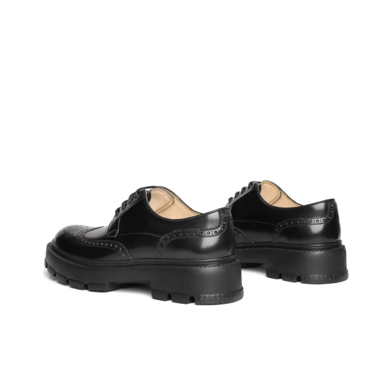 BELLE Dress Shoes Men Low Top Black-2