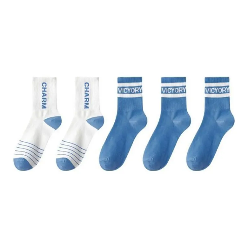 BONAS Mid-Calf Socks Men's Combo Set-15