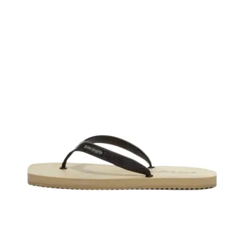 PALM ANGELS Rubber Sole Slip-Resistant Flip Flops Women's Black Umber