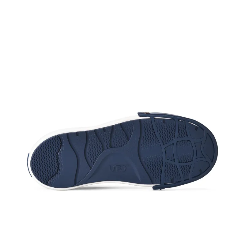UNNAMED FORCES Cloud Breathable Height Increasing Low Top Canvas Shoes Unisex Denim Blue-5
