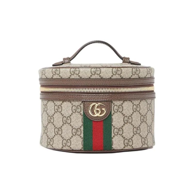 GUCCI Ophidia Cosmetic Case Beige/Ebony-0