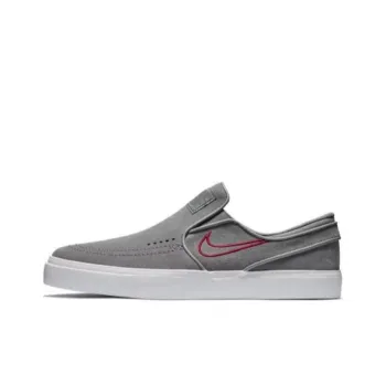 Nike Sb Zoom Stefan Janoski Slip On Gunsmoke Red Crush