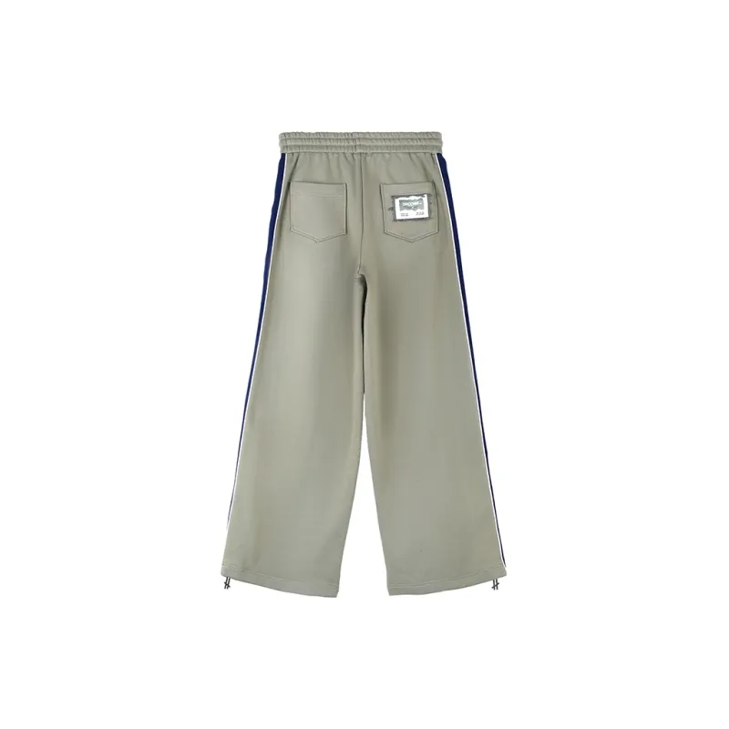 CANOTWAIT_ Knitted Sports Pants Unisex-1