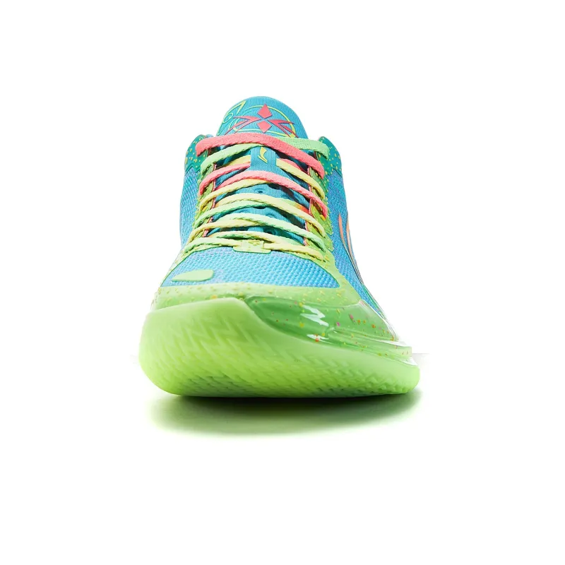 LiNing Blade 4V2 Poisonous Frog Cushioned Wear-Resistant Lightweight Low-Top Basketball Shoes Men's Turquoise-3