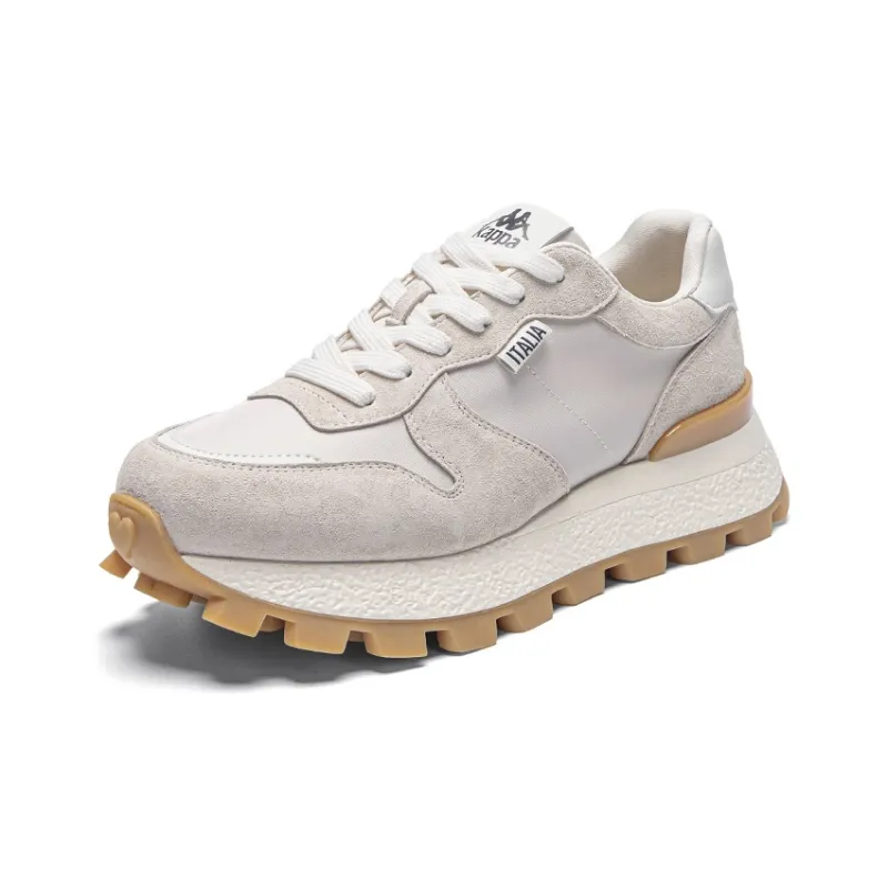 Kappa Slip Resistant, Abrasion Resistant, Lightweight, Height Increasing Low Top Casual Running Shoes Women's Gray-2
