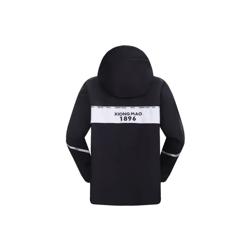Panda Water Resistant Water Repellent Rainproof Windproof Windbreaker Jacket Women's-1