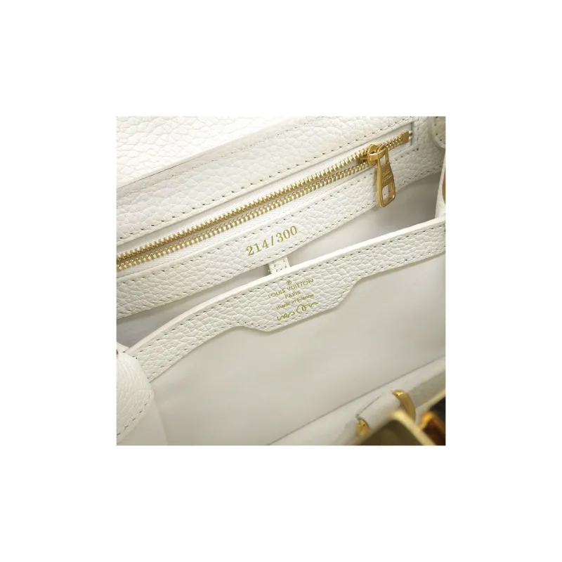 LOUIS VUITTON ArtyCapucines Urs Fischer Bb White-5