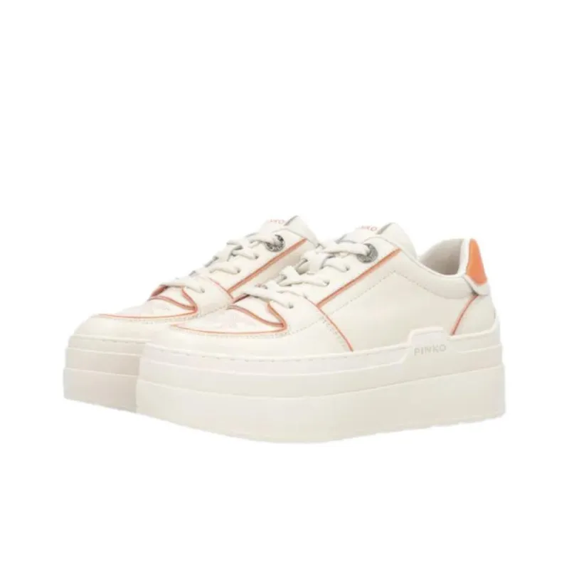 PINKO Greta Two-tone Platform Sneakers-3