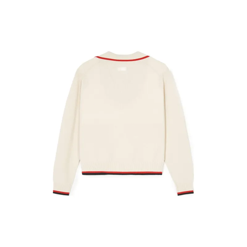 MLB SS24 New York Yankees Knitwear Women's Cream-1