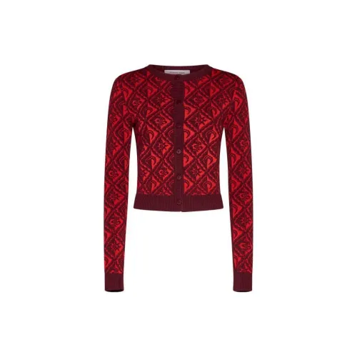 Marine Serre Sweaters Women's Red